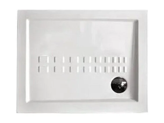 Receveur De Douche Traditionnel 100X80 Extra Plat En Céramique | Linea