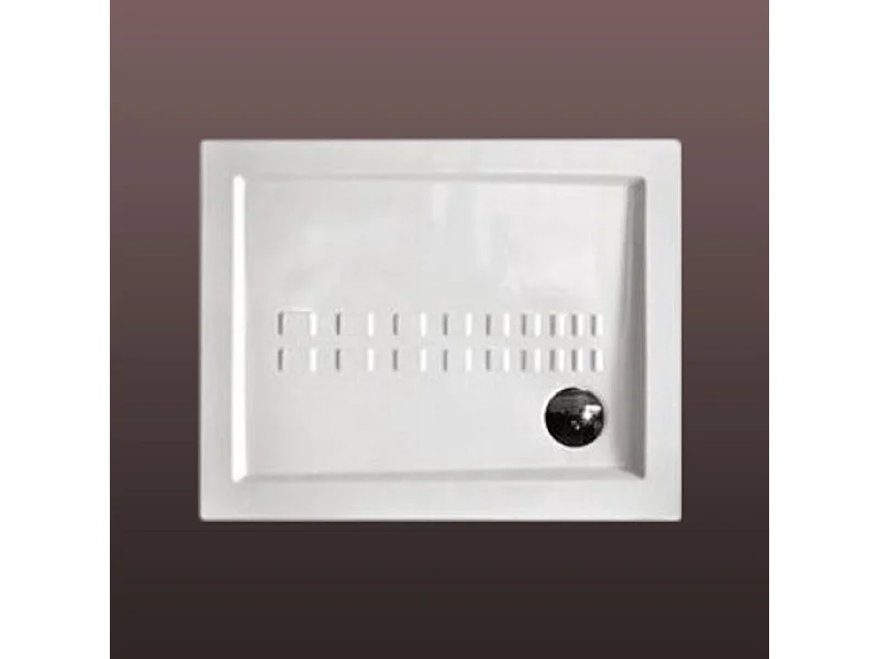Receveur De Douche Traditionnel 100X80 Extra Plat En Céramique | Linea