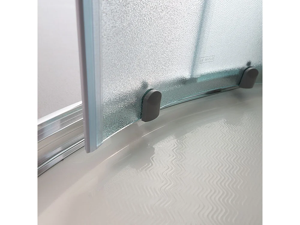 Cabine De Douche Angulaire 80X80 6 Mm Verre Opaque | Giada