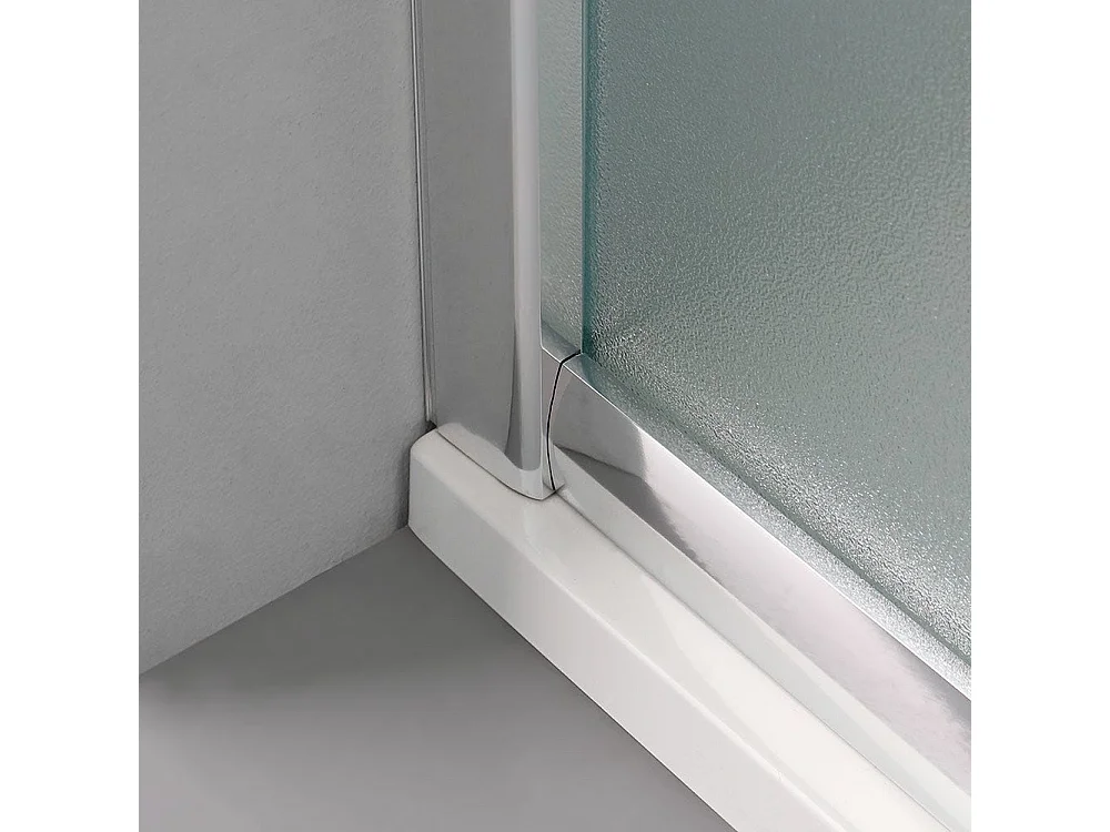 Cabine De Douche Angulaire 80X80 6 Mm Verre Opaque | Giada