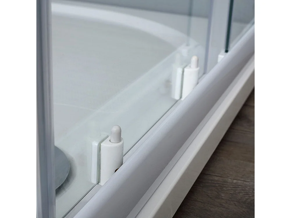 Cabine De Douche Avec Chassis Blanc 70X90 Cm | Venere