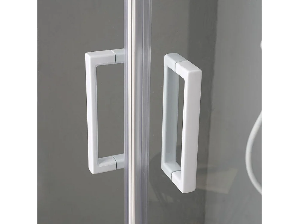 Cabine De Douche Avec Chassis Blanc 70X90 Cm | Venere