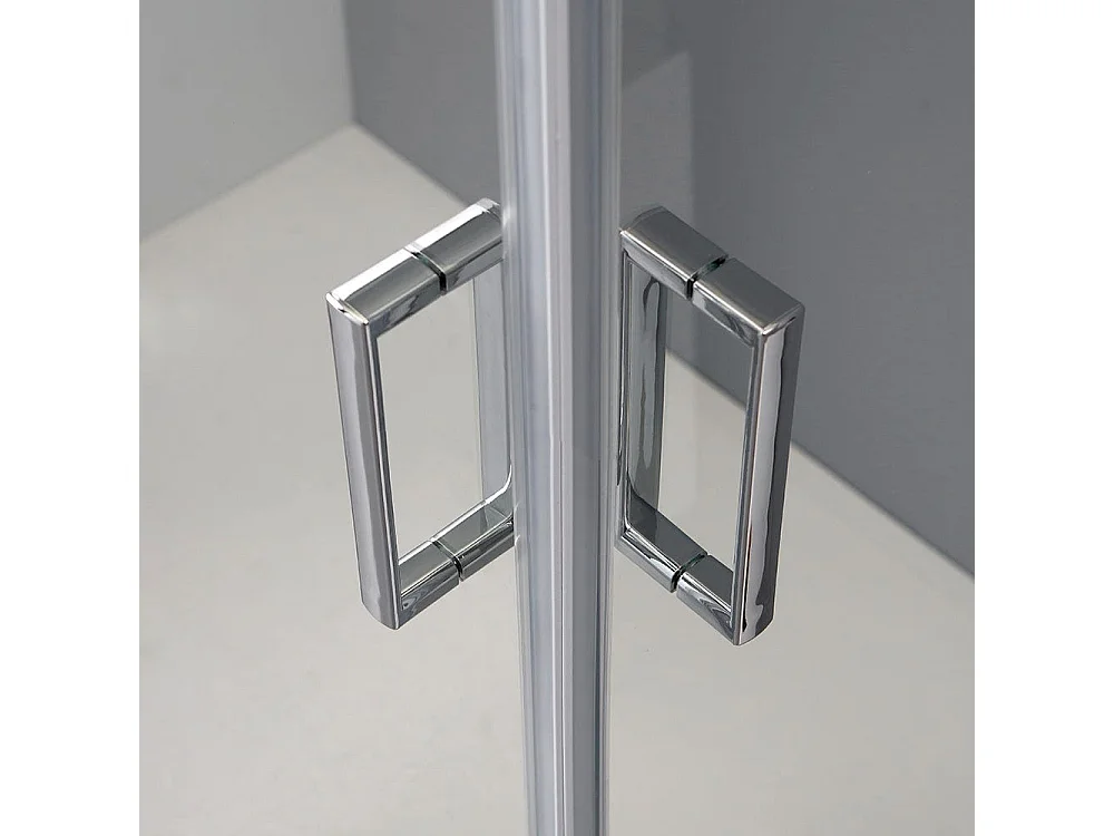 Cabine De Douche 70 X 100 Cm En Verre Transparent | Giada