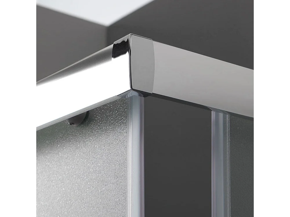 Cabine De Douche Rectangulaire 80X120 Verre Mat | Giada