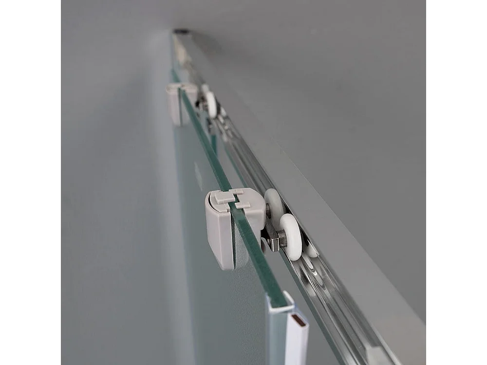 Cabine De Douche 70X90 En Verre Opaque Et Portes Coulissantes | Giada