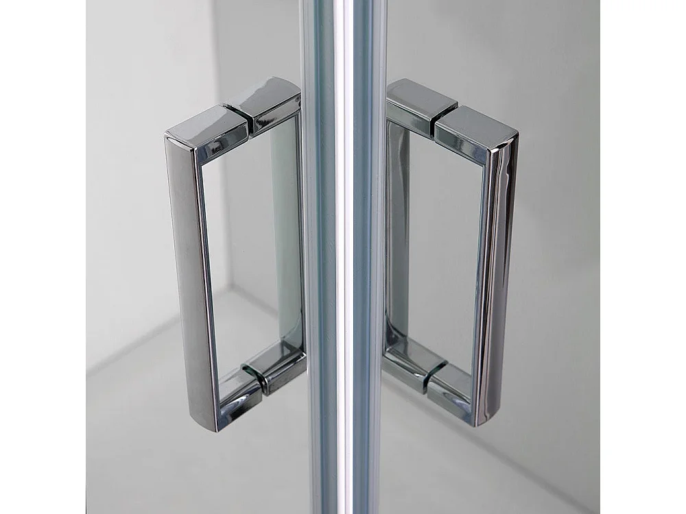 Cabine De Douche En Verre 70X90 Avec Receveur De Douche En Céramique De 6Cm