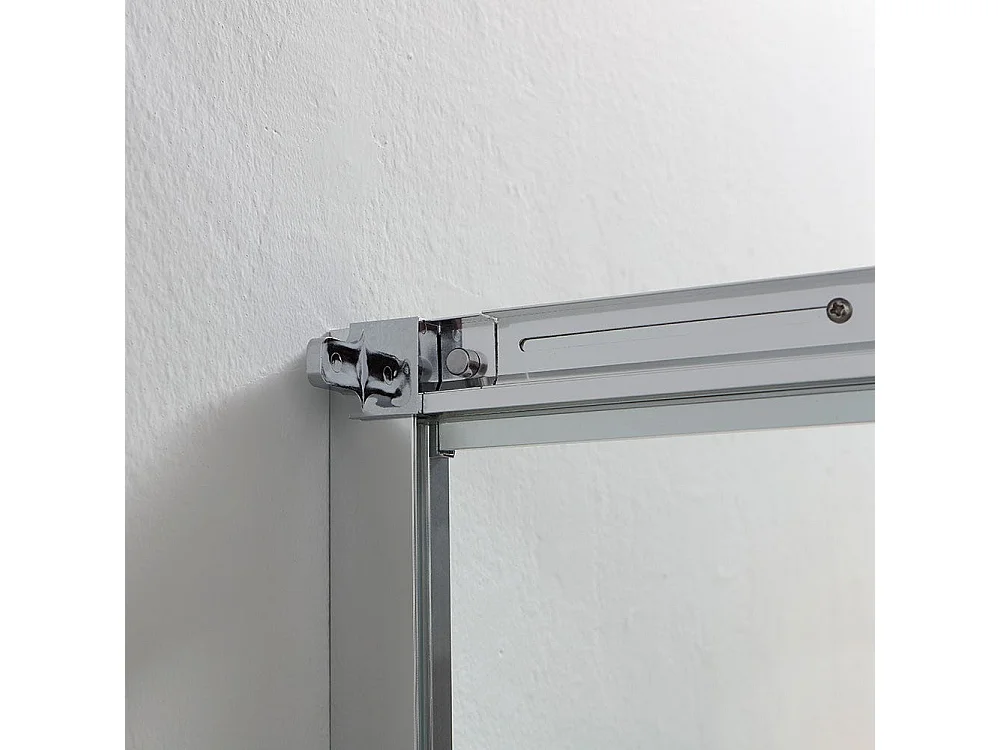 Cabine De Douche D'angle Extensible De 70-80X90-100 Cm Verre 4 Mm | Leo