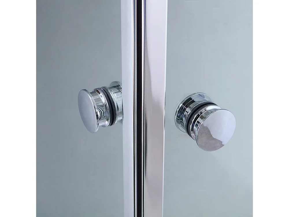 Coin Douche 70X90 Deux Portes De Fermeture | Cristal