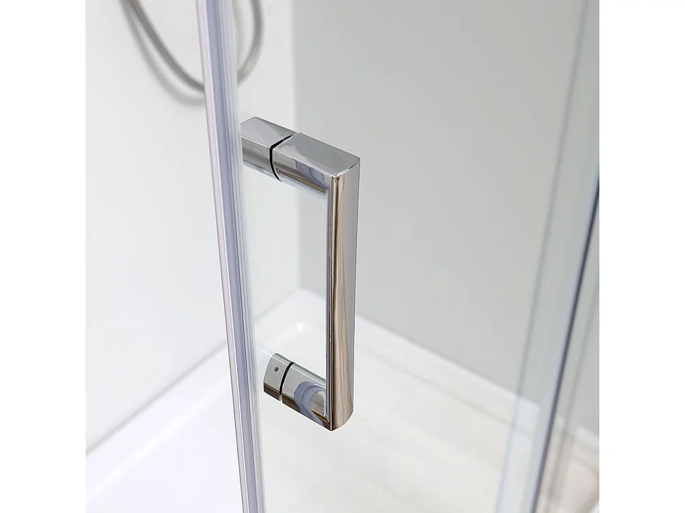 Cabine De Douche Réglable Et Sur Mesure De 68 À 80 Cm En Verre 4 Mm | Leo