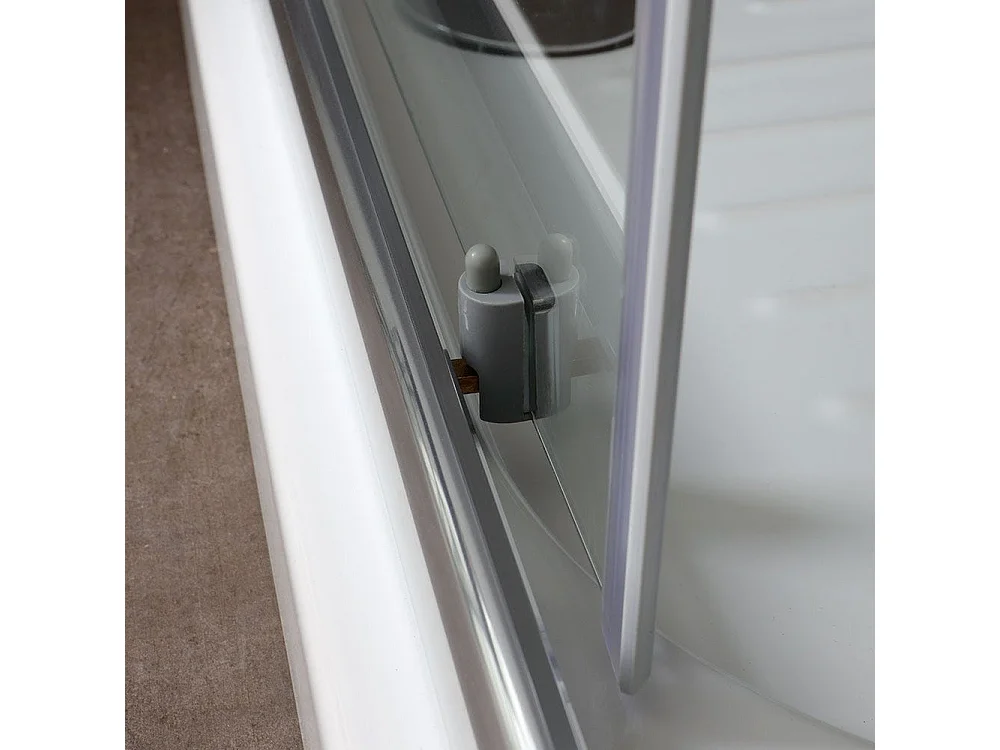 Cabine De Douche Economique Verre 4 Mm 70X90 Profil Chrome | Luna