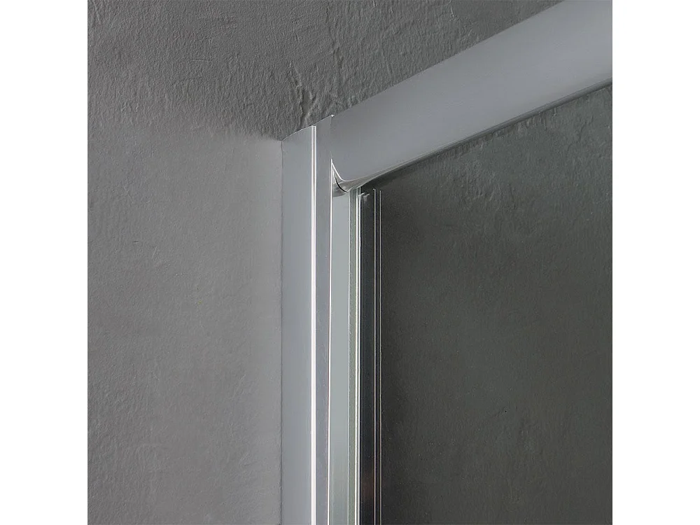 Cabine De Douche Economique Verre 4 Mm 70X90 Profil Chrome | Luna