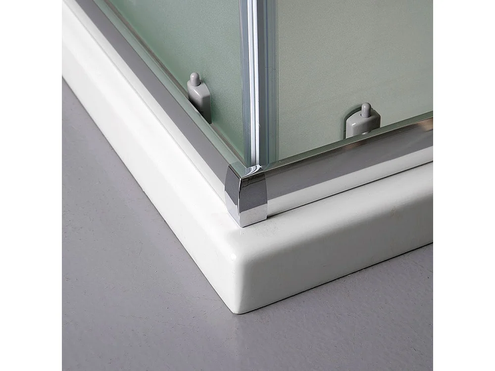 Cabine De Douche Rectangulaire 90X70 Satin 6Mm Coulissante | Giada