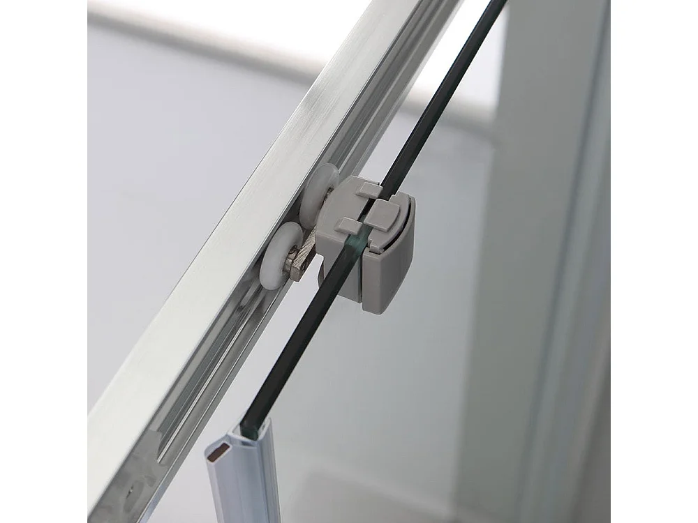 Porte De Douche Rectangulaire 80X120 Verre Transparent | Giada