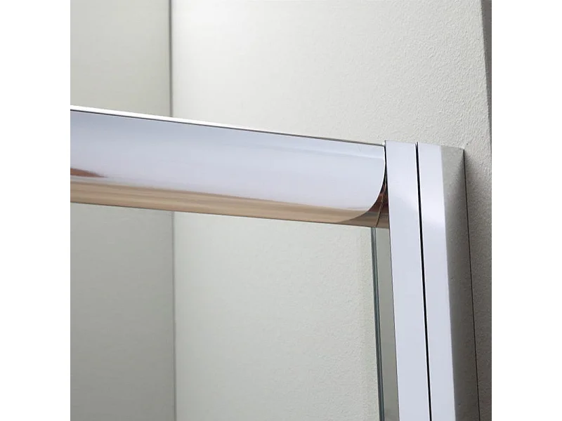 Porte De Douche 180 Cm 2 Porte Fixes 80 Cm Verre Transparent | Giada