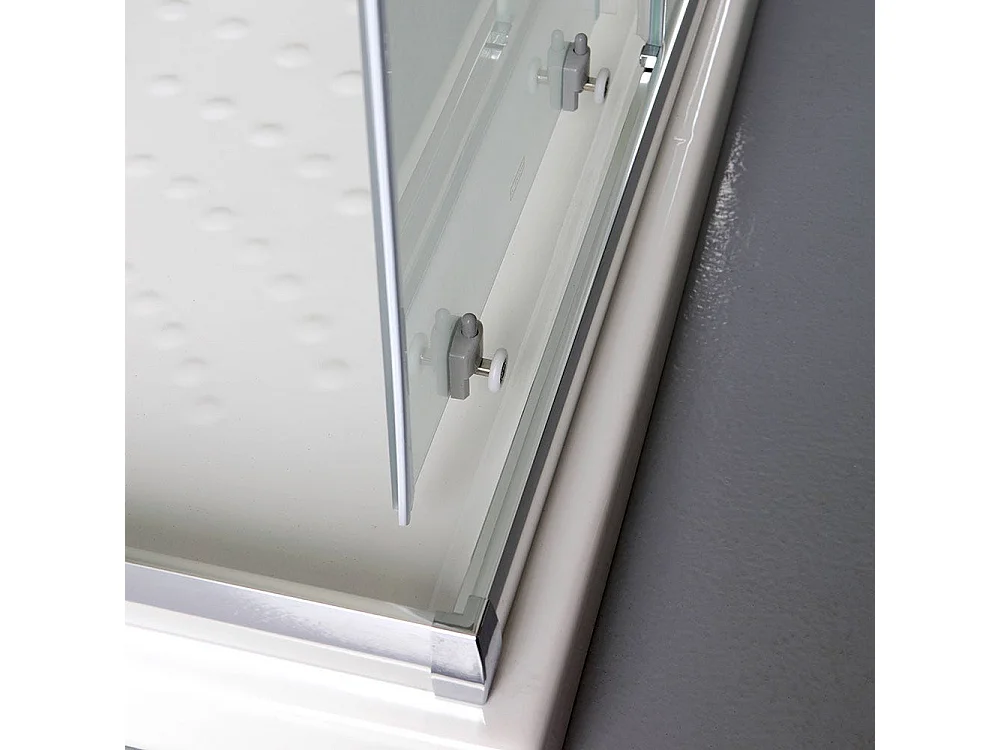 Cabine De Douche Rectangulaire 120X70 Portes Satinées 6 Mm  |  Giada