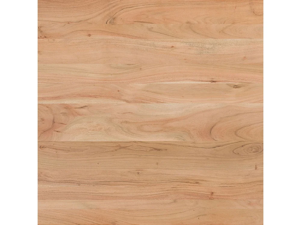 Table rectangulaire en bois massif d'acacia 6 places  - Gia