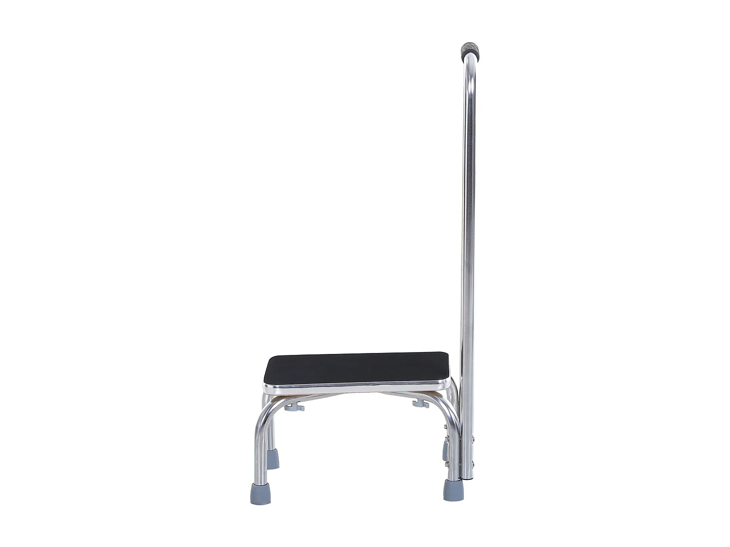 Marche avec barre d'appui - marchepied de sécurité - marche d'accès au bain - plateforme & patins antidérapants - acier galvanisé