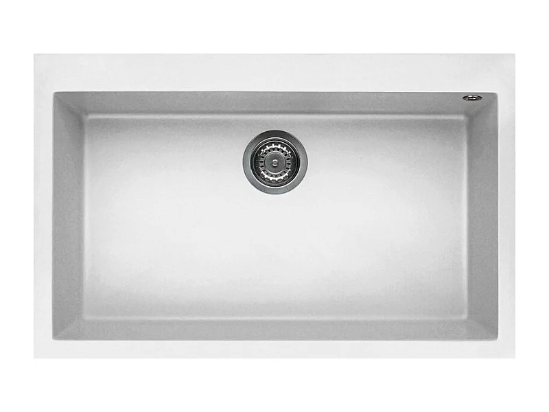 Elleci Quadra 130 G68 Lavello montato su piano Rettangolare Granitek