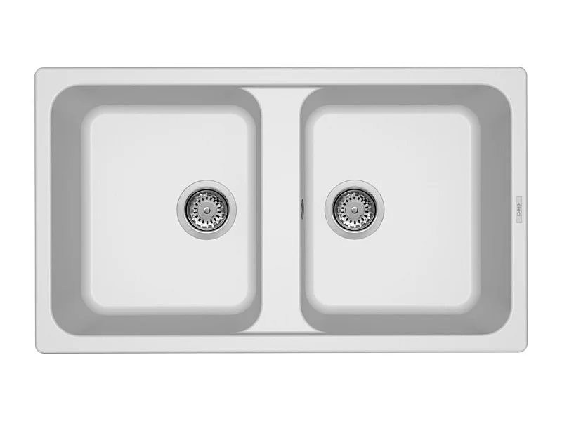 Elleci Life 450 Lavello montato su piano Rettangolare Granitek