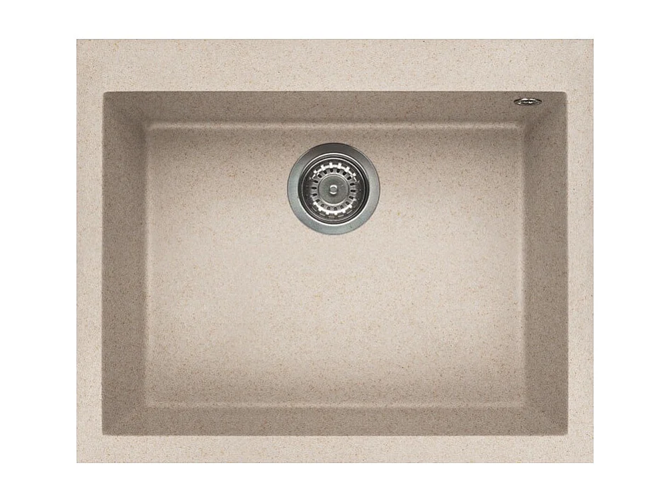 Elleci Quadra 110 G51 Lavello montato su piano Rettangolare Granitek