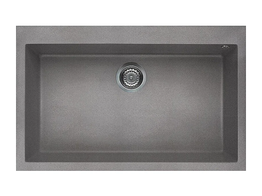 Elleci Quadra 130 G48 Lavello montato su piano Rettangolare Granitek