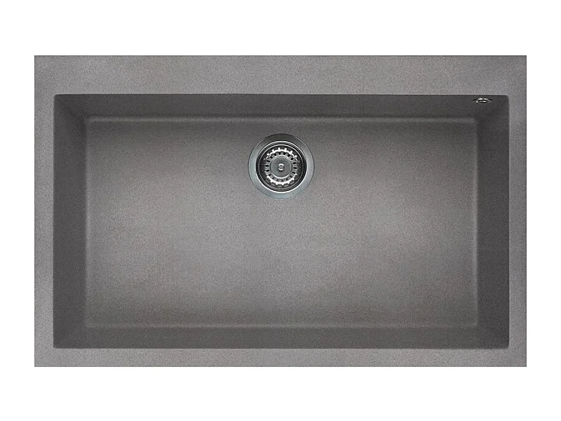 Elleci Quadra 130 G48 Lavello montato su piano Rettangolare Granitek