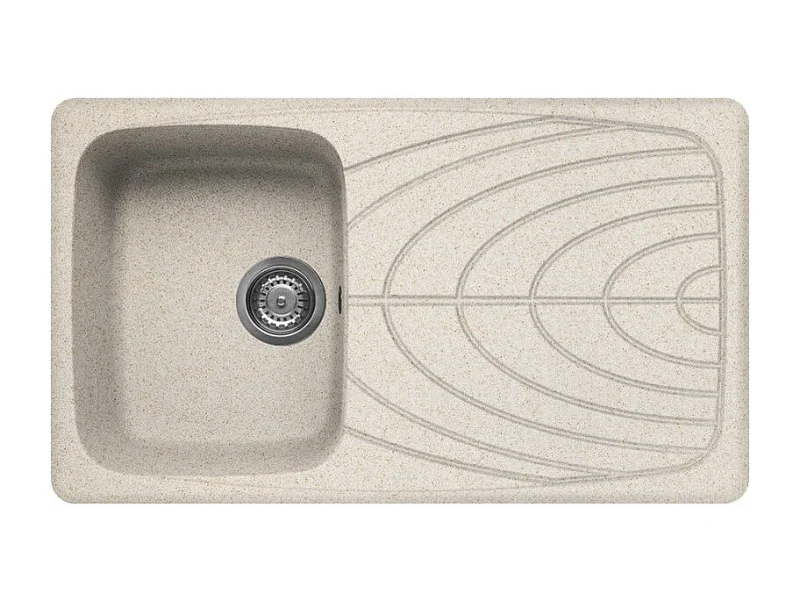 Elleci Master 400 Lavello montato su piano Rettangolare Granitek