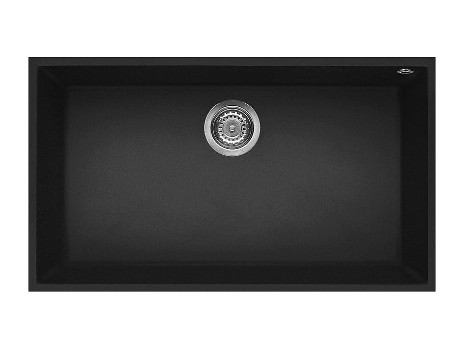 Elleci Quadra 130 G40 Lavello montato su piano Rettangolare Granitek