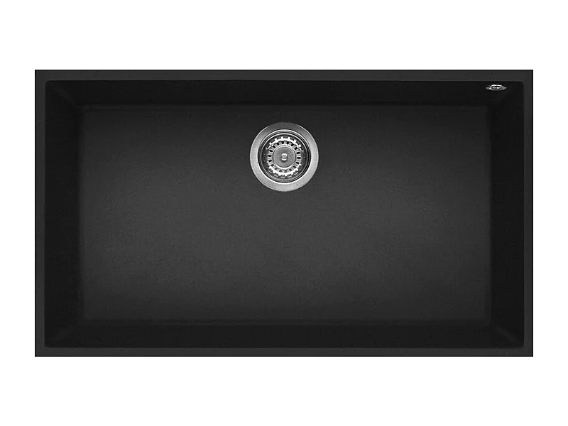 Elleci Quadra 130 G40 Lavello montato su piano Rettangolare Granitek