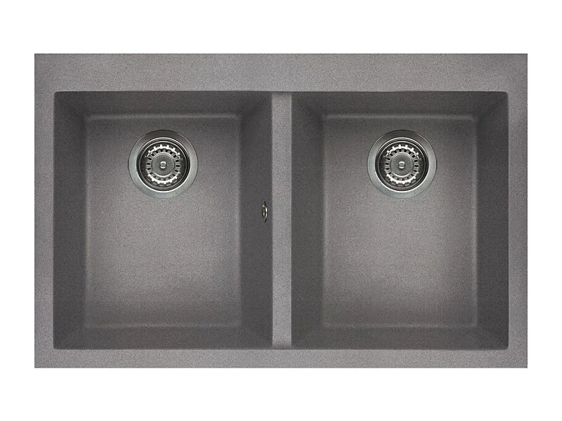 Elleci Quadra 350 G48 Lavello montato su piano Rettangolare Granitek