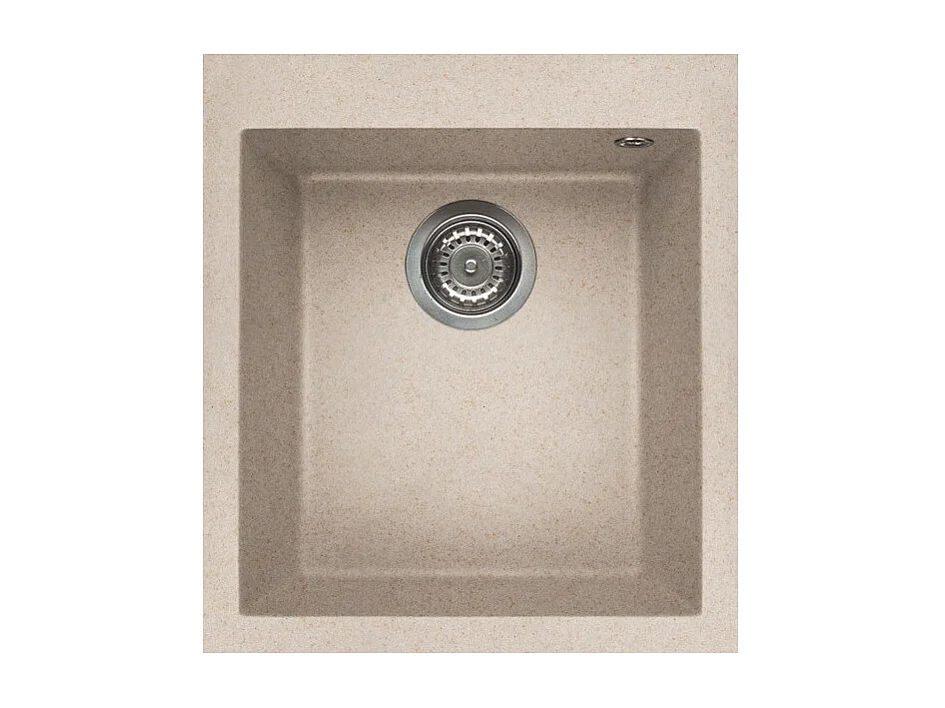 Elleci Quadra 100 Lavello montato su piano Rettangolare Granitek