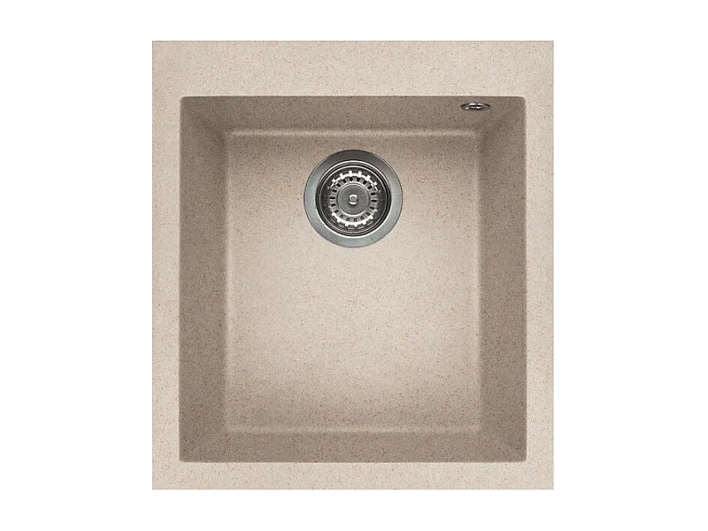 Elleci Quadra 100 Lavello montato su piano Rettangolare Granitek