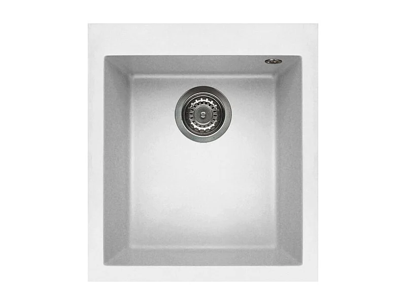 Elleci Quadra 100 Lavello montato su piano Rettangolare Granitek