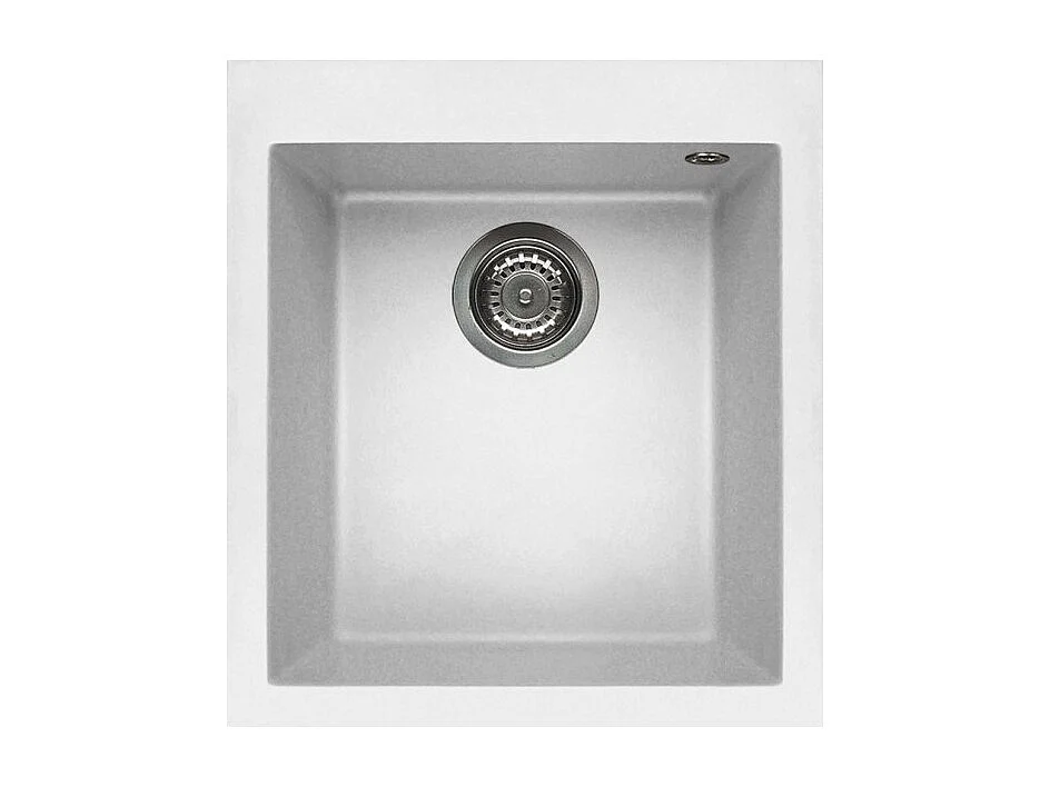 Elleci Quadra 100 Lavello montato su piano Rettangolare Granitek