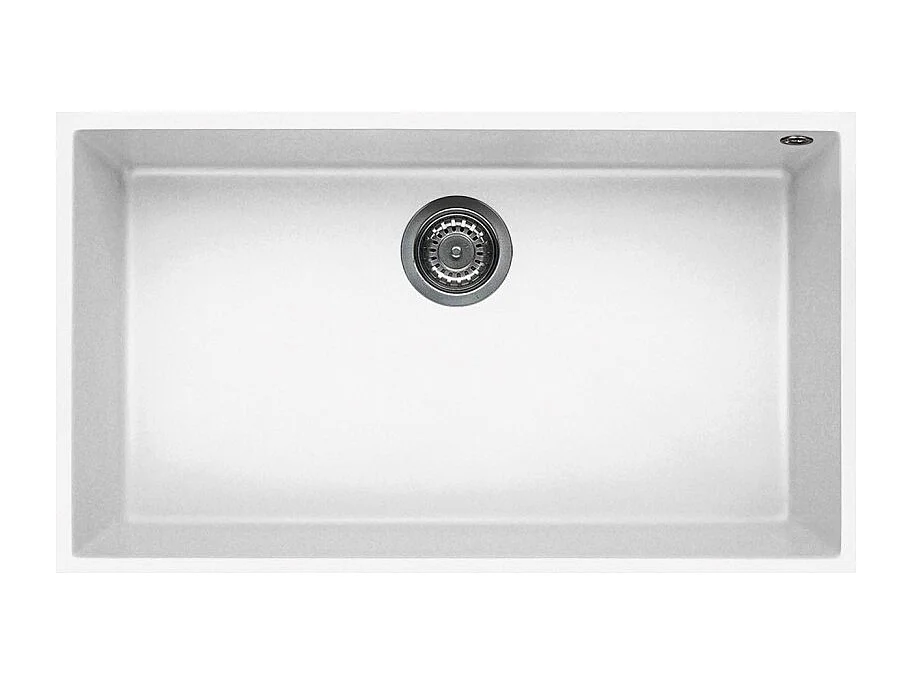 Elleci Quadra 130 Lavello sottopiano Rettangolare Keratek plus