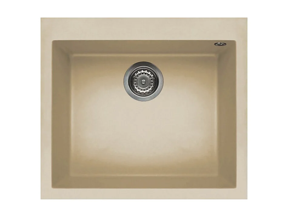 Elleci Quadra 105 Lavello montato su piano Rettangolare Keratek plus