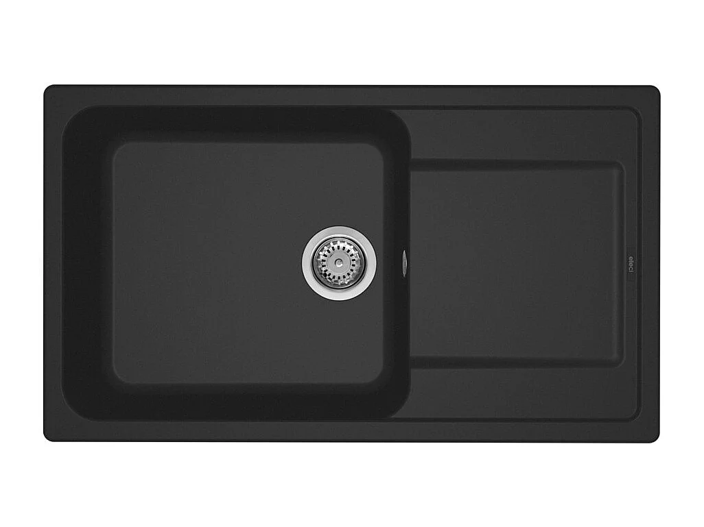 Elleci LIFE 410 Lavello montato su piano Rettangolare Granitek