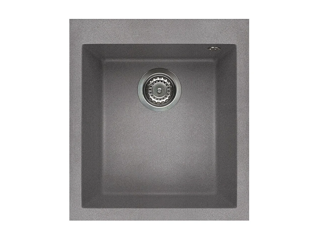 Elleci Quadra 100 G48 Lavello montato su piano Rettangolare Granitek