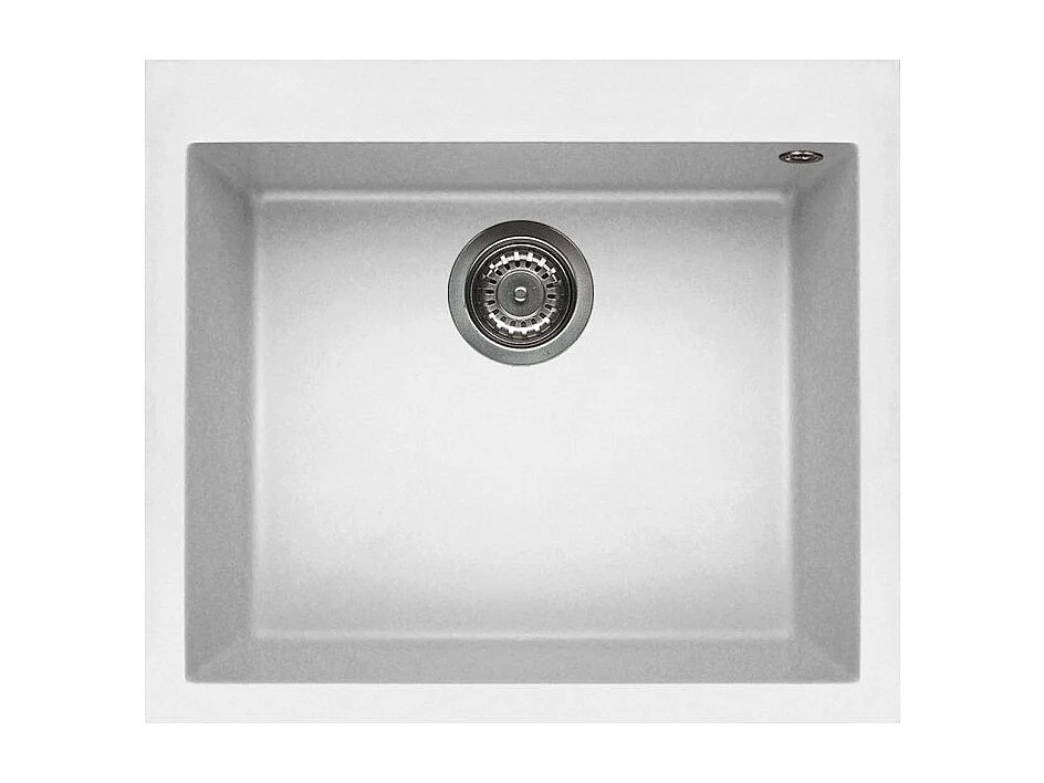 Elleci Quadra 105 Lavello montato su piano Rettangolare Granitek