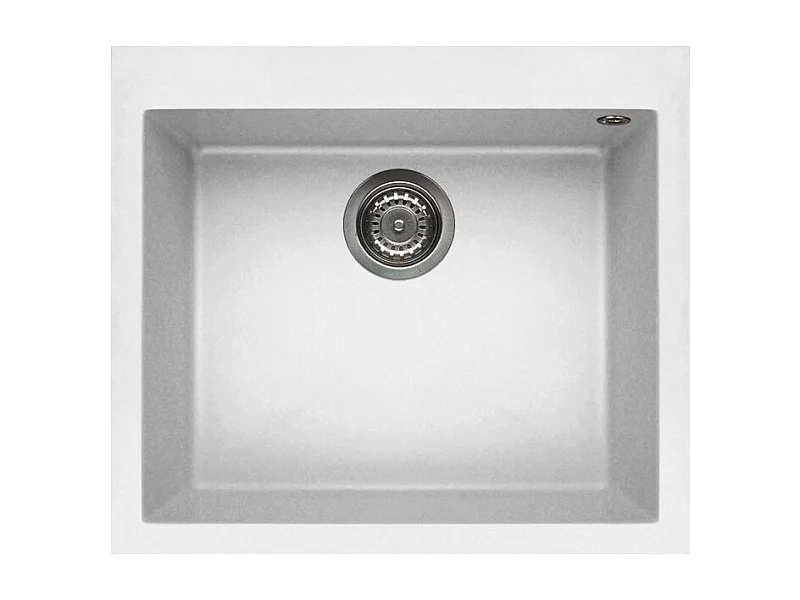 Elleci Quadra 105 Lavello montato su piano Rettangolare Granitek