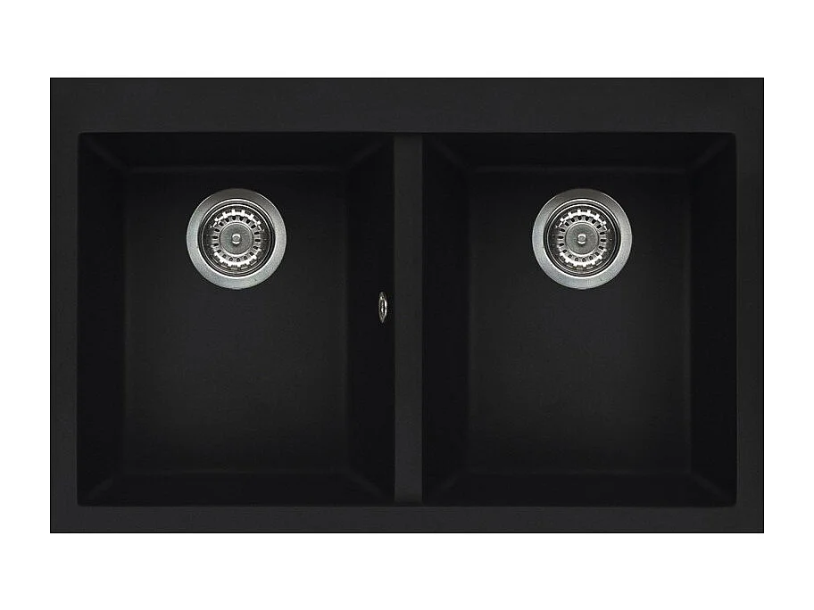 Elleci Quadra 350 Lavello montato su piano Rettangolare Keratek plus