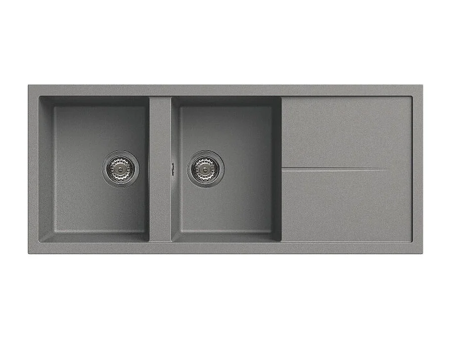 Elleci Unico 500 G48 Lavello montato su piano Rettangolare Granitek