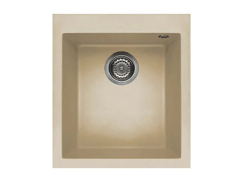 Elleci Quadra 100 Lavello montato su piano Rettangolare Keratek plus