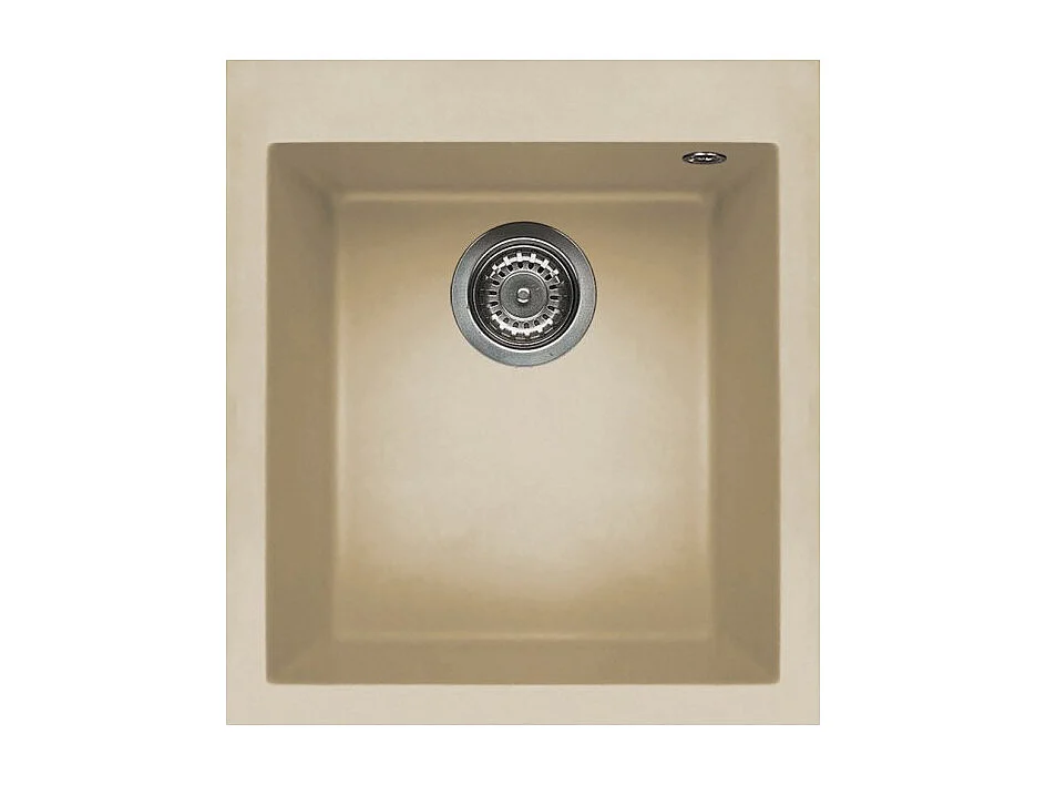 Elleci Quadra 100 Lavello montato su piano Rettangolare Keratek plus