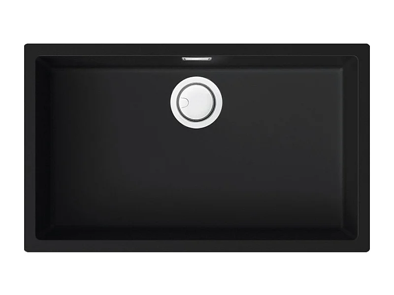 Elleci Zen 130 Lavello montato su piano Rettangolare Keratek plus