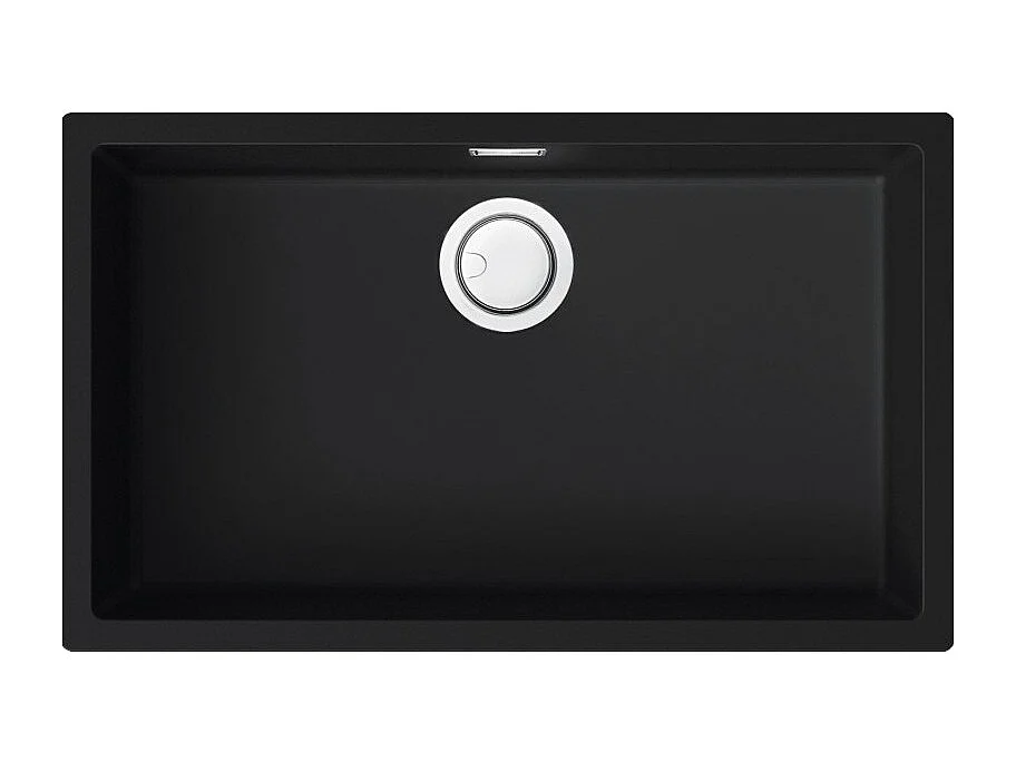 Elleci Zen 130 Lavello montato su piano Rettangolare Keratek plus