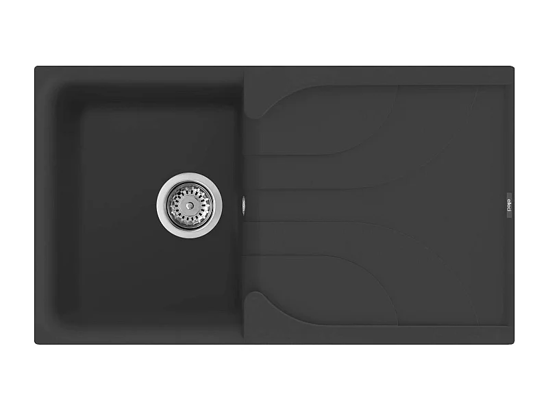 Elleci Ego 400 Lavello montato su piano Rettangolare Granitek