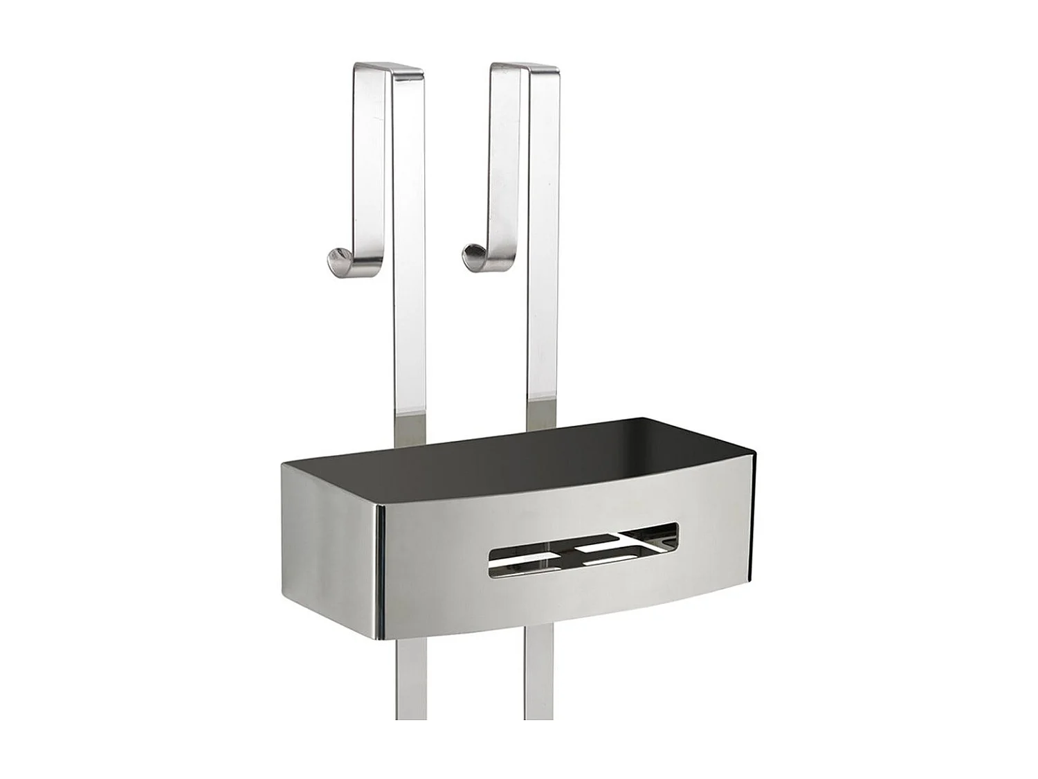 Support De Douche En Acier Chromé | Peonia