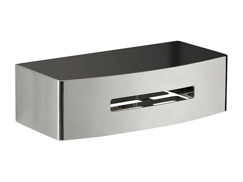 Porte Objets De Douche Rectangulaire Chromé  | Peonia