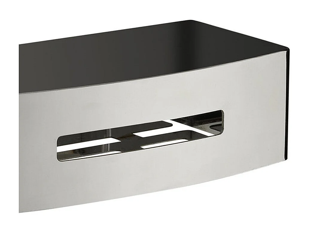 Porte Objets De Douche Rectangulaire Chromé  | Peonia